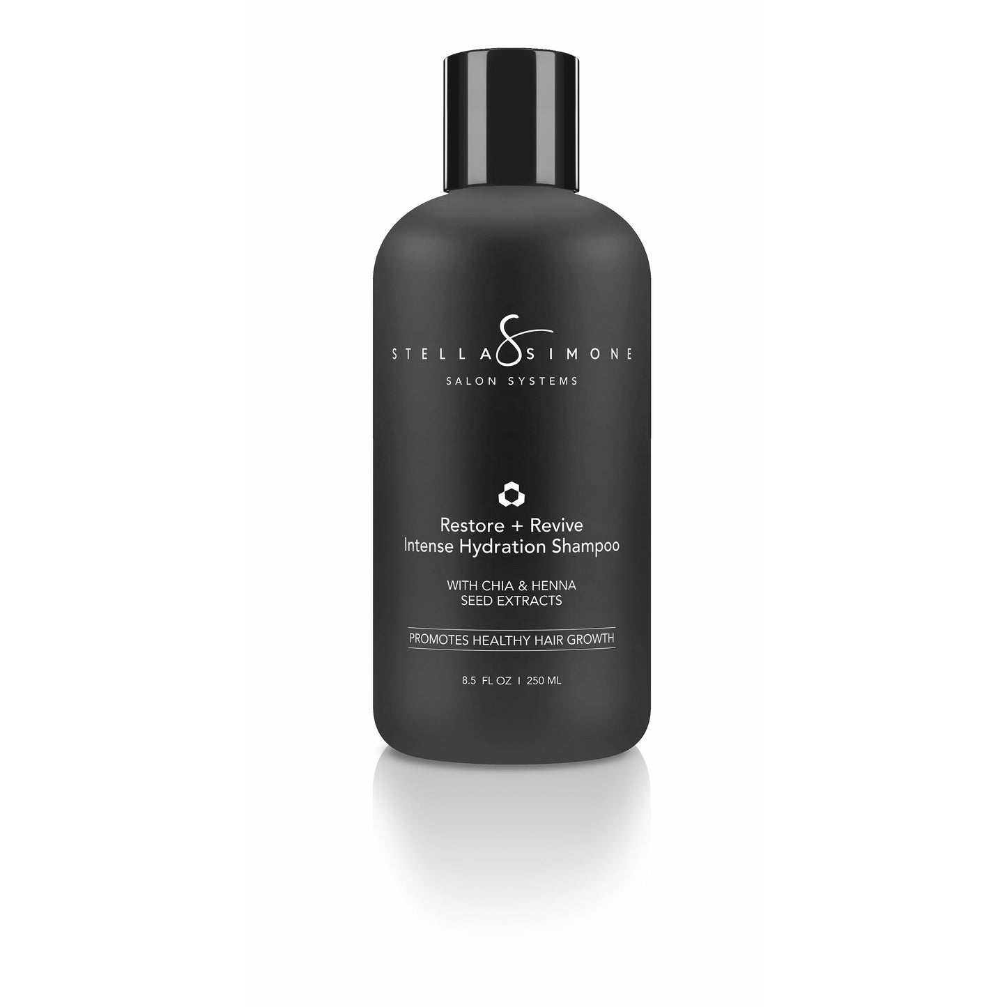 Restore + Revive Intense Hydration Shampoo | Chia Seed + Henna Extract | Hair Superfood | Vegan Restore + Revive Intense Hydration Shampoo | Chia Seed + Henna Extract | Hair Superfood | Vegan🌱 | StellaSimone Salon Systems.