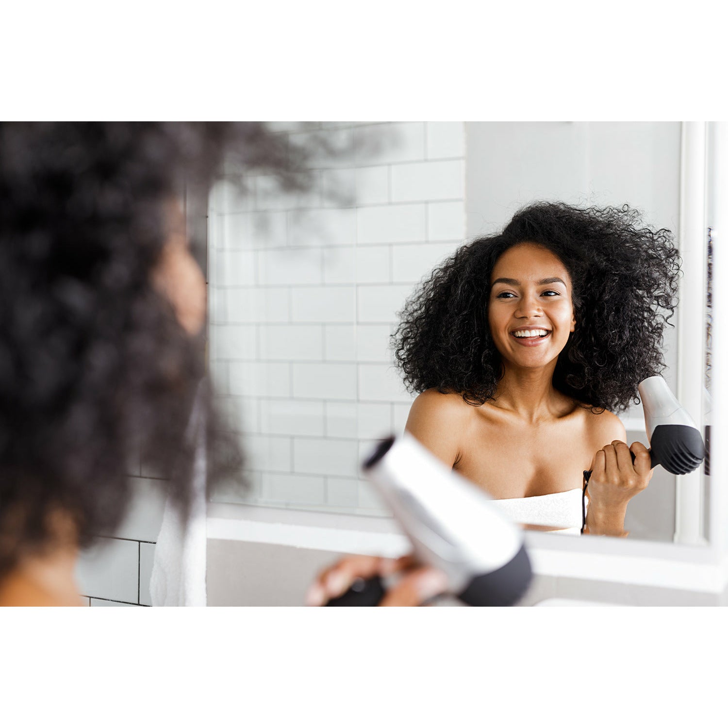 Natural curl definition with StellaSimone