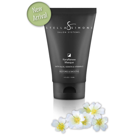 Keratin + Vitamin E + Aloe Mask | Chemically Damaged Hair + Reconstructive | No Added Gluten | StellaSimone Salon Systems.