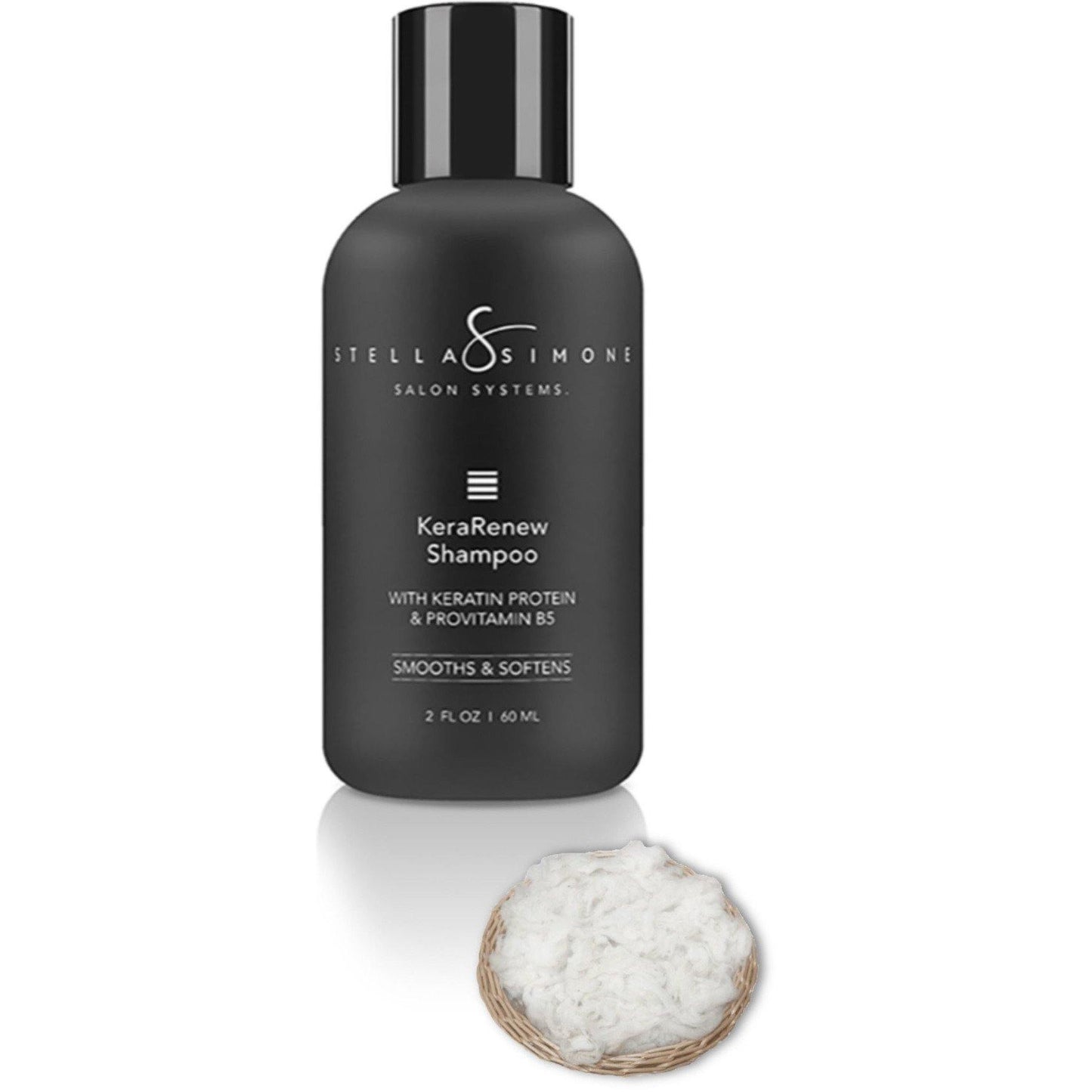 Keratin + Vegetable Protein Shampoo | Color Damaged Hair + Prevents Breakage | No Added Gluten | StellaSimone Salon Systems.