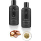 Moroccan Argan Oil + Aloe Shampoo and Conditioner | 2PC | Duo Kit | Hydrates + Softens | Weightless Volumizer | Vegan 🌱 | StellaSimone Salon Systems.